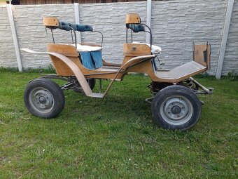 Prodám bryčku (kočár) za koně - 5