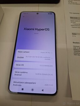Xiaomi 14T Pro 5G   12/1024Gb (1TB) v záruce - 5