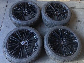 Alu kola pro VW TIGUAN 19" 5x112 zimní pneu 235/50R19 - 5