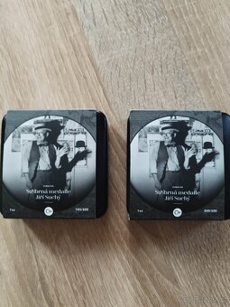 Stříbrná medaile SEMAFOR Jiří Suchý proof - 5