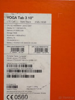 Tablet Lenovo YOGA Tab 3, 10’’ - 5
