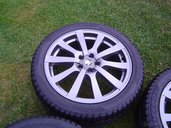 4 XZIMNÍ HLINÍKOVÁ KOLA ŠKODA SCALA, KAMIQ 205/50 R17..TOP - 5