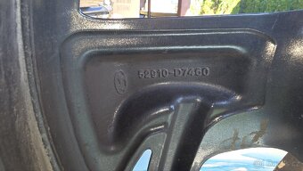 Hyundai Tucson Originální 19 zánovní kola tpms a zimní gumy - 5