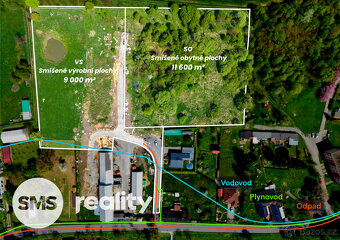 Prodej stavebních pozemků – Hladké Životice, 22 000 m² pro b - 5