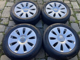 Alu kola VW / AUDI / ŠKODA 5x112 celoroční BARUM 205/55R16 - 5