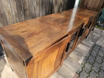 Masivní obývací stěna CRATE & BARELL - 5