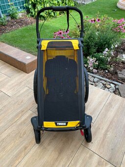 Dětský vozík THULE Chariot Sport1 SpeYellow + Jog Kit 1 - 5