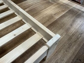 Nová, masivní postel 180 x 200 rošt,zesílený RÁM - 5