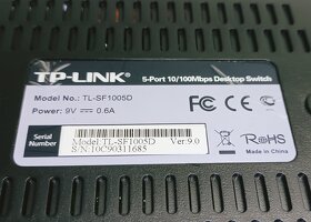 TP-LINK TL-SF1005D, Stolní pětiportový LAN switch - 5