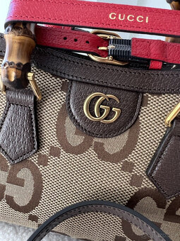 ORIGINÁLNÍ TAŠKA GUCCI DIANA MINI SHOPPER JUMBO GG NOVÁ S FA - 5