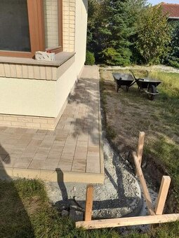Výkopové práce-pokládka dlažby - 5