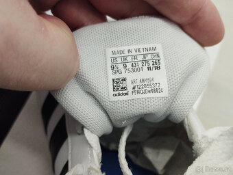 BOTY adidas PACE VS AW4594 Bílé - 5