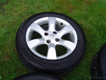 4 XLETNÍ HLINÍKOVÁ KOLA PEUGEOT 205/55 R16 - 5