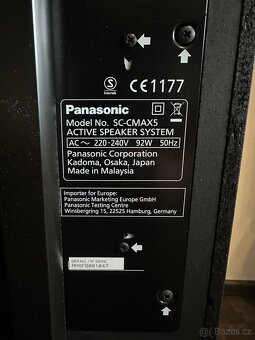 Panasonic SC-CMAX5 1000W Reproduktor plně funkční - 5