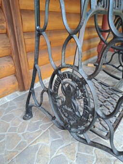Šicí stroj Singer - starožitnost - 5