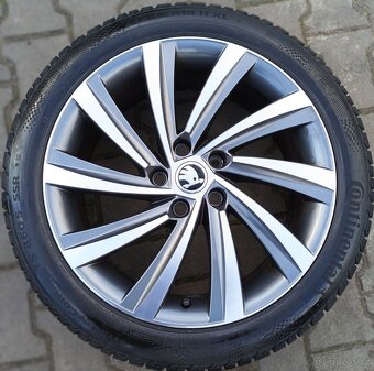 Originál sada disků Škoda Octavia IV 5x112 R18 Perseus - 5