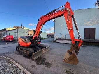 Pásový bagr Kubota KX080-4,8315kg,r.v2016 - 5