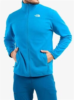THE NORTH FACE BLUE -M (M-L)🤩 Glacier  FLEECE BUNDA - 5