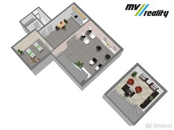 Praha 8 - Karlín, Pronájem komerčních prostor, 113 m² - 5