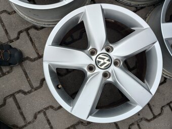 Alu litá kola BORBET 17" ORIGINÁL VOLKSWAGEN,5x112mm - 5
