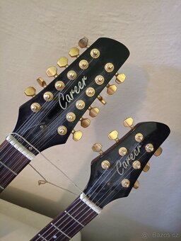 Prodam Guitar Career Double Neck 6/12 Electric. - 5