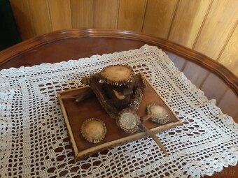 myslivost, soubor dekoračních předmětů - 5