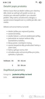 DĚTSKÁ JEZDECKÁ PŘILBA - 5