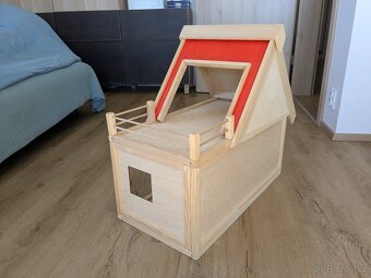 Dřevěný dům pro panenky - 5