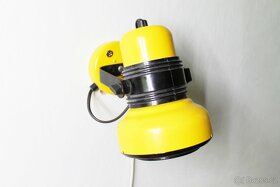 Retro stolní / nástěnná lampička Elektrofem - 5