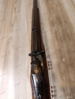 FLOBERT PUŠKA HISTORICKÁ  TERČOVNICE  RÁŽE 6MM - 5