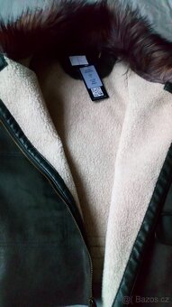 Teplá zimní bunda, vel. XL, nová - 5