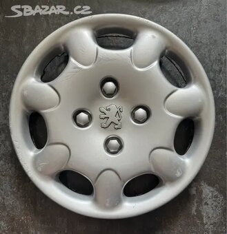 Originální poklice Peugeot 13" 4 kusy - 5