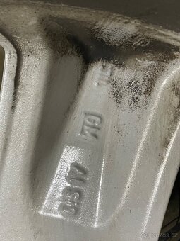 Alu kola R17 OPEL 225/45R17, letní pneu 7mm,5x110 - 5