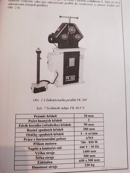 Ohýbačka trubek a profilů - 5