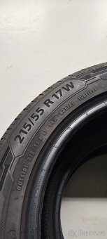 215/55/17W Barum Bravuris, DOT 0324, 8.8mm - 5