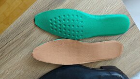 Kotníkové kožené panské boty 48 - 5