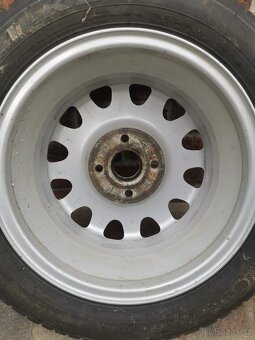 Alu kola 4x100 R14 VW, Audi super lehké rarita autocross - 5