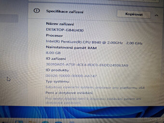 Zánovní HP ProBook 4530s 15,6" - 8GB RAM 120GB SSD Win 11 - 5