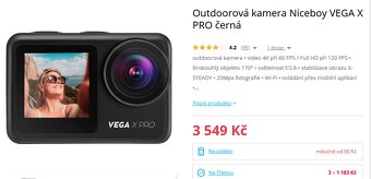 Niceboy VEGA X PRO 4K - 5