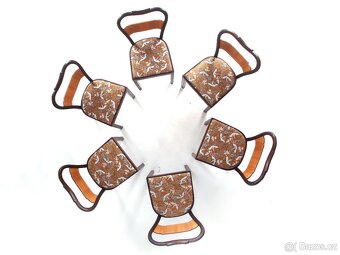 Židle ve stylu ARrt Deco po přečalounění. - 5