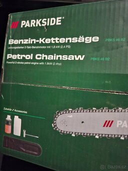 Benzinova pila parkside - 5