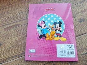 Kniha omalovánek vč. samolepek Megacolor Disney Minnie - 5