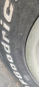 offroad alu disky 16" rozteč 6x139,7 s pneu BF Goodrich all - 5