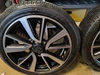 ALU kola Nissan Xtrail Qashqai 5x114,3 r19 Originál+TPMS - 5
