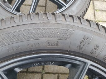 Alu kola 5x112 r17 7,5j et45 zimni pneu 225/50/17 - 5
