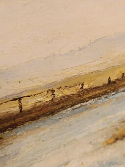 Obraz Joža, Šumava rašeliniště, olej 28x41 - 5