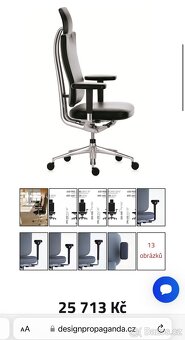kancelářská židle Vitra Headline - 3 ks - 5