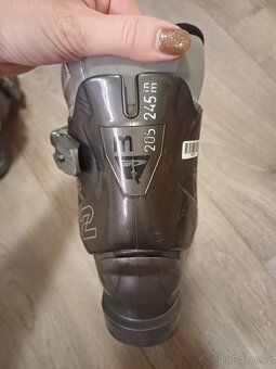 Dětské lyže 95 cm + lyžáky + hůlky - 5