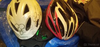 Dívčí Dětská Helma 4-7leté, cyklistická/MTB/trekkingová - 5