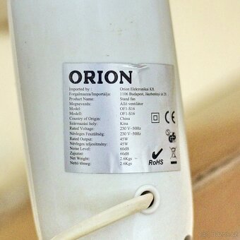 Stojanový ventilátor - 5